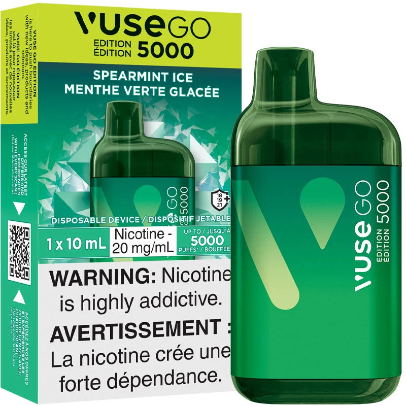 vuse go 5000 how to use Spearmint ice (Provincial Tax) – Queen Vape Shop Flavor:Blue Coconut Splash Flum Mello 20k | 80W