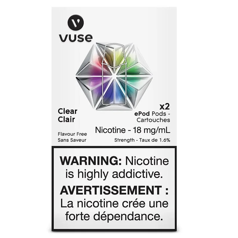 VUSE Pods Clear (Provincial tax)