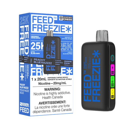 Feed Freezie 25k Peachy Blue Razz (provincial tax )