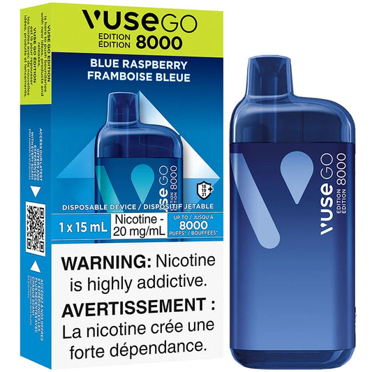 VUSE GO 8K Blue Raspberry (Provincial Tax)