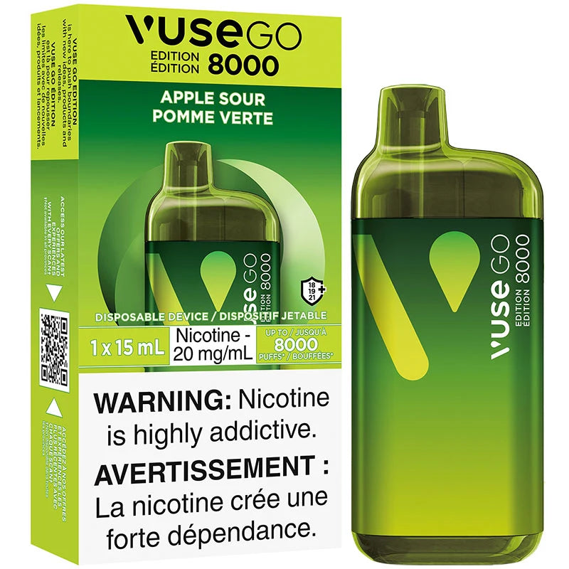 VUSE GO 8K Apple sour (Provincial Tax)