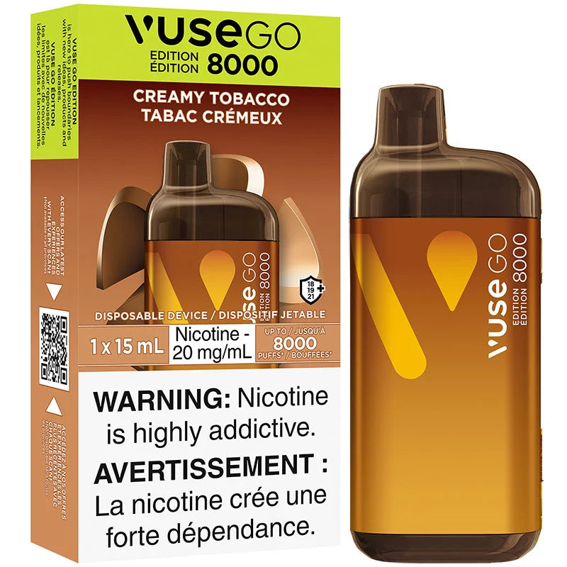 VUSE GO 8K Creamy Tobacco(Provincial Tax)