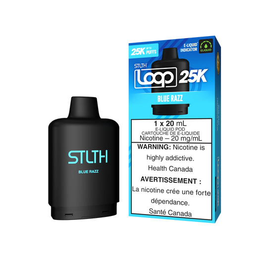 STLTH LOOP 25K Pod Blue Razz (Provincial Tax)