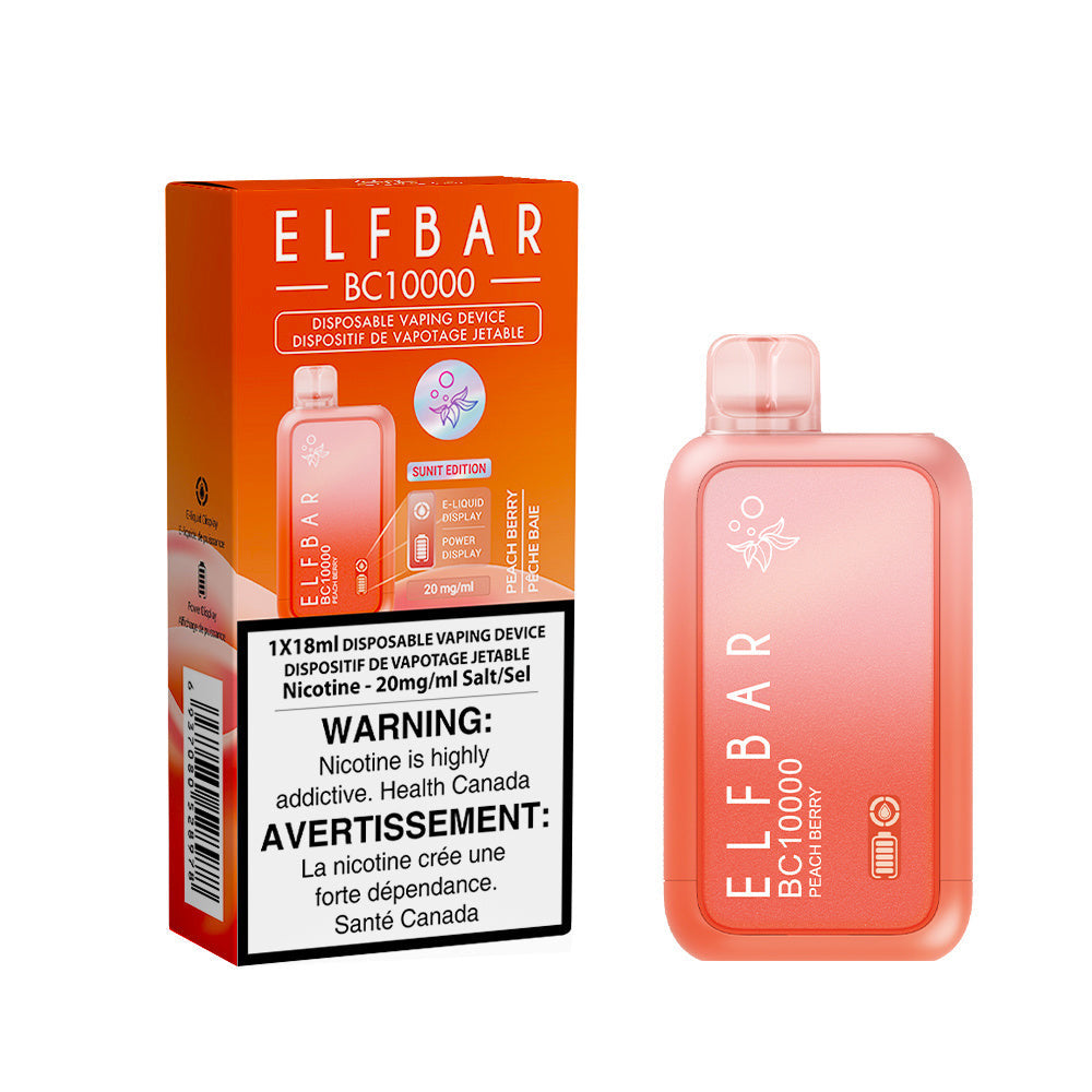 ELFBAR BC 10000 Peach berry ( Provincial Tax )