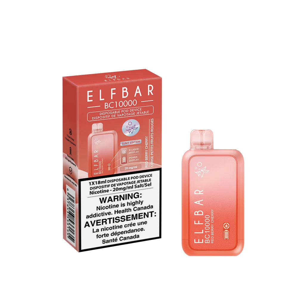 ELFBAR BC 10000 Red Berry cherry ( Provincial Tax )