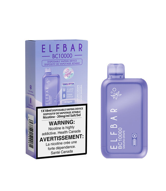 ELFBAR BC 10000 Sakura grape ( Provincial Tax )