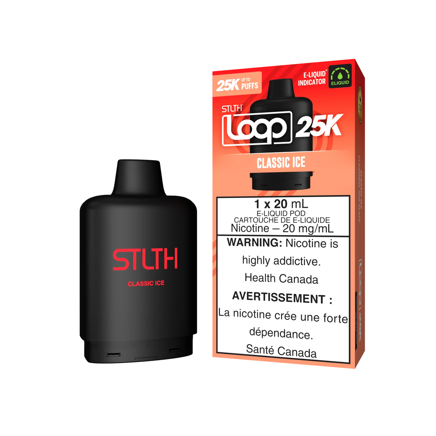 STLTH LOOP 25K Pod Classic Ice (Provincial Tax)