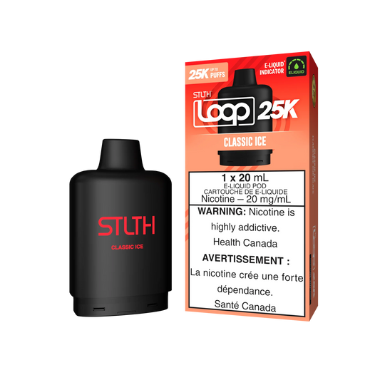 STLTH LOOP 25K Pod Classic Ice (Provincial Tax)