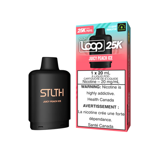 STLTH LOOP 25K Pod Juicy Peach Ice (Provincial Tax)