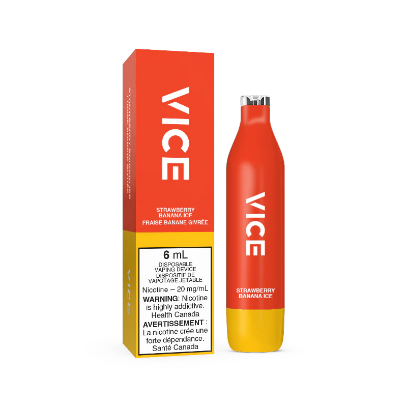 VICE 2500 Strawberry Banana Ice (Provincial Tax)