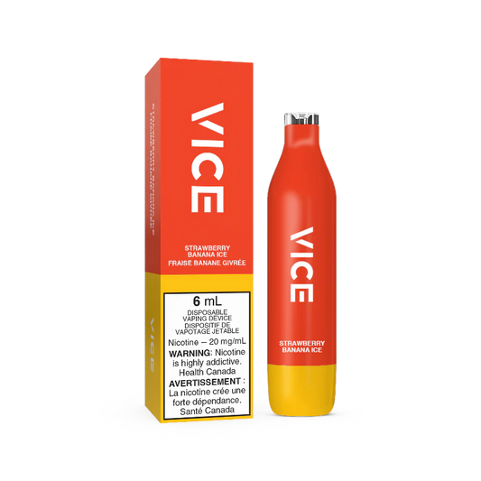 VICE 2500 Strawberry Banana Ice (Provincial Tax)