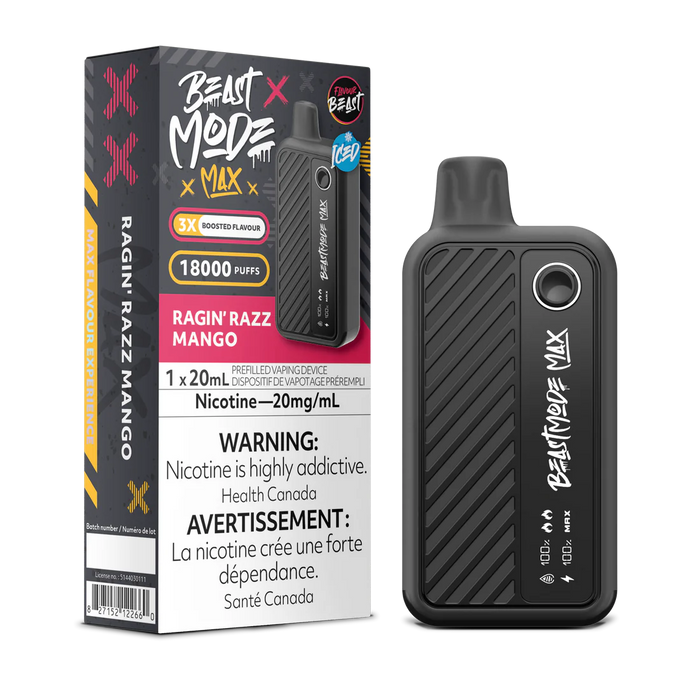 Flavour Beast Mode 18K Ragin’ Razz Mango *