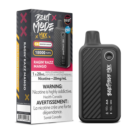 Flavour Beast Mode 18K Ragin’ Razz Mango *