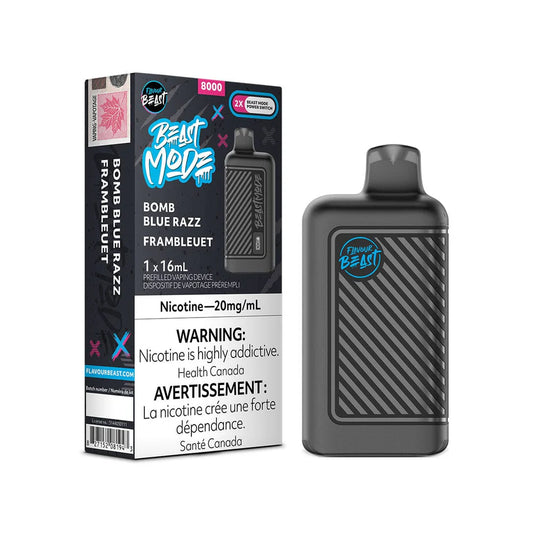 Flavour Beast Mode 8K Bomb Blue Razz (Provincial Tax)
