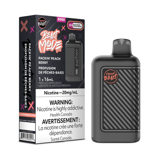 Flavour Beast Mode 8K Packin’ Peach Berry (Provincial Tax)