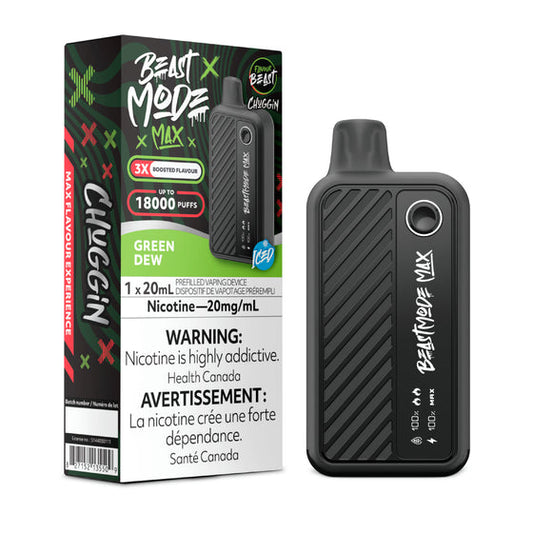 Flavour Beast Mode Max 18K Chuggin Green Dew (Provincial Tax)
