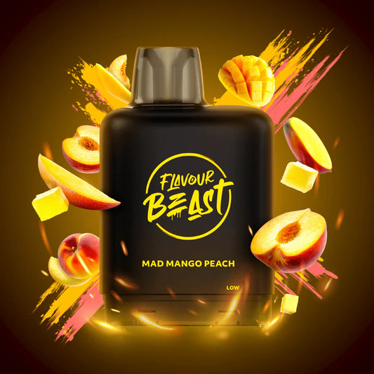 Flavour Beast Level X Boost 25K Mad Mango Peach (Provincial Tax)