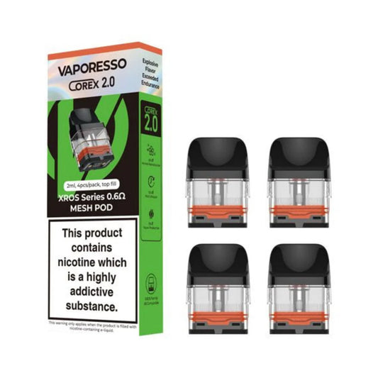 Vaporesso Core x 2.0 pods mesh pod 0.6 4pack