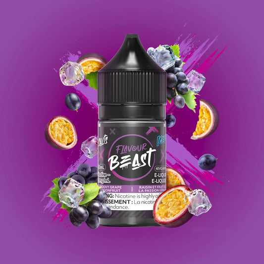 Flavour Beast E Liquid 20Mg Groovy Grape Passionfruit(Provincial Tax)