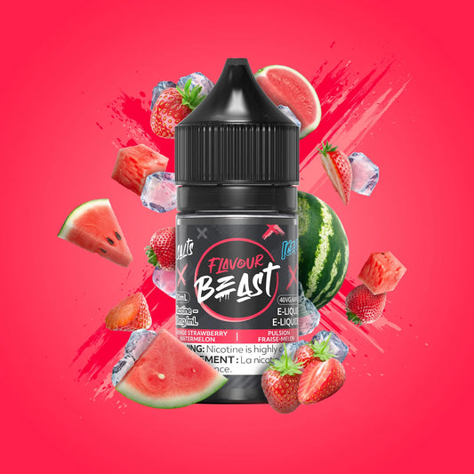 Flavour Beast E Liquid 20Mg Savage Strawberry Watermelon (Provincial Tax)