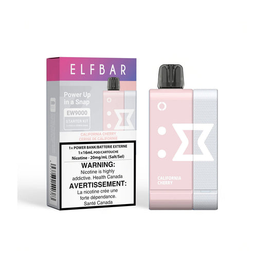 Ew Elfbar regular power bank white(peach colour)