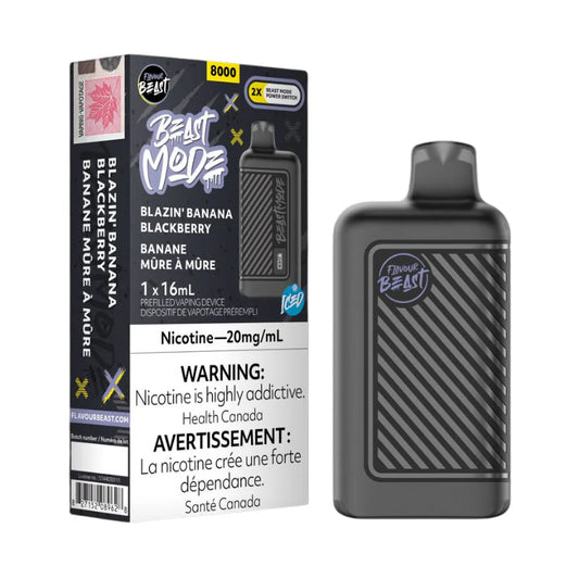 Flavour Beast Mode 8K Blazin’ Banana Blackberry *