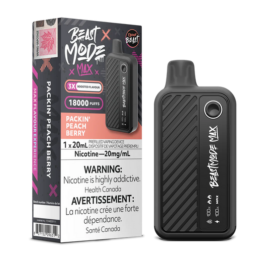 Flavour Beast Mode Max 18K Packin’ Peach Berry*
