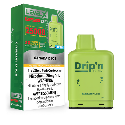 Drip’n Level X Boost 25K Canada D ice*