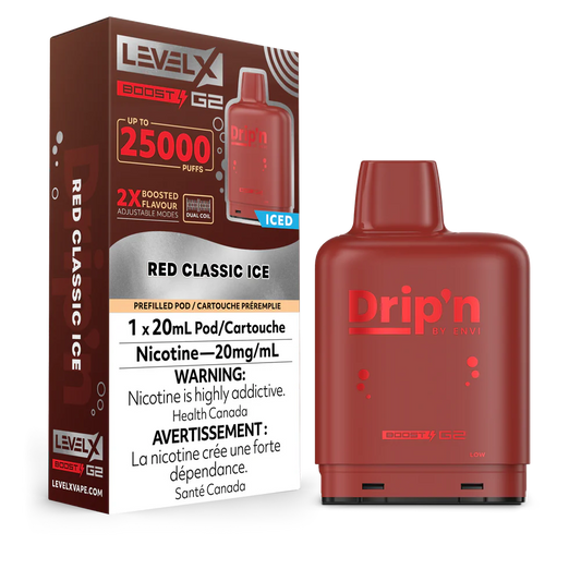 Drip’n Level X Boost 25K Red Classic ice*