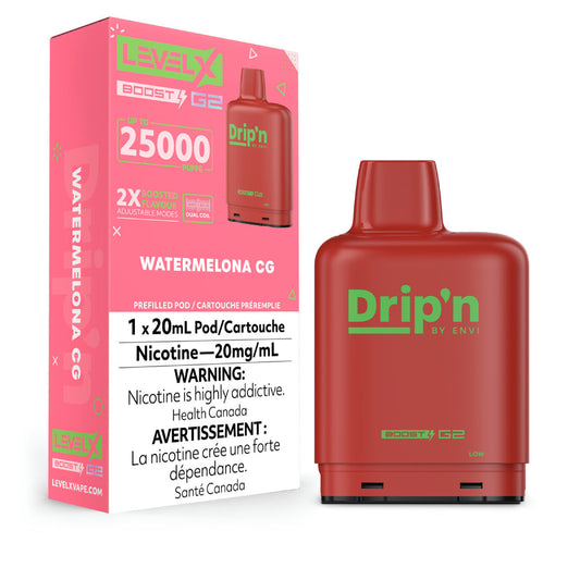 Drip’n Level X Boost 25K Watermelon CG*