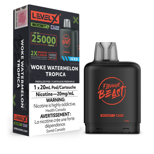 Flavour Beast Level X Boost 25K Woke Watermelon Tropica*