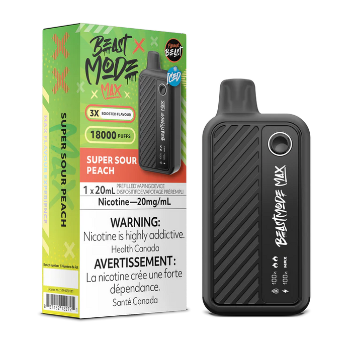 Flavour Beast Mode Max 18K Super Sour Peach*