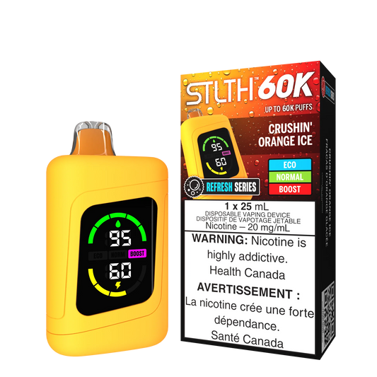 STLTH 60k Crushin Orange ice (provincial tax )