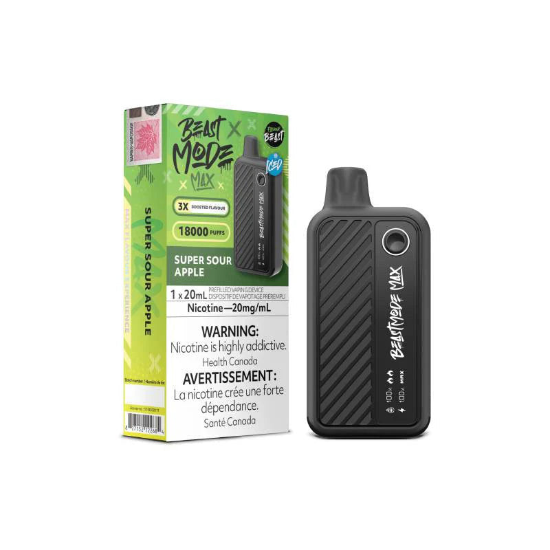 Flavour Beast Mode Max 18K Super Sour Apple*