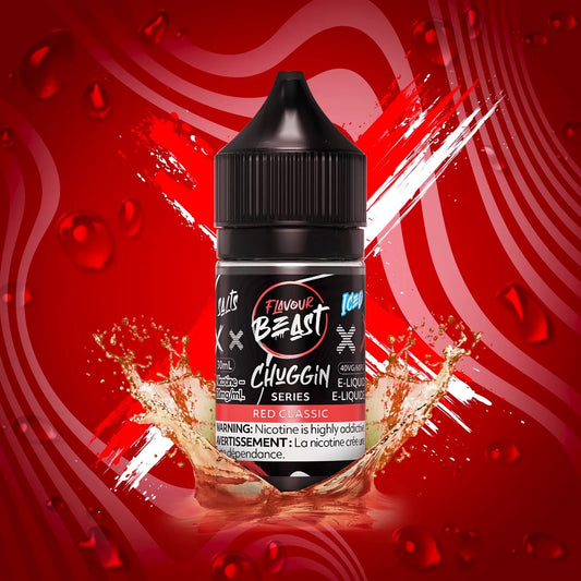 Flavour beast e-liquid 20mg Chuggin Red Classic*