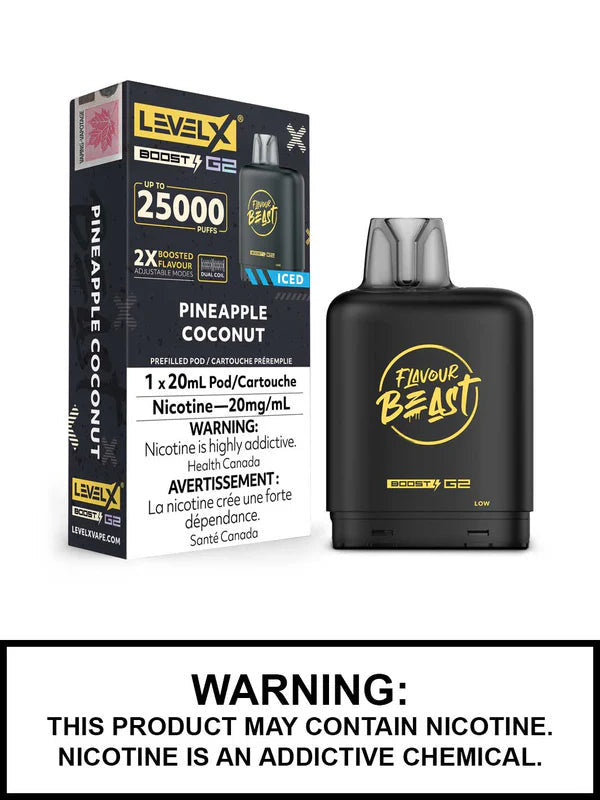 Flavour Beast Level X Boost 25K Pineapple Coconut*
