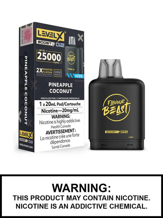 Flavour Beast Level X Boost 25K Pineapple Coconut*
