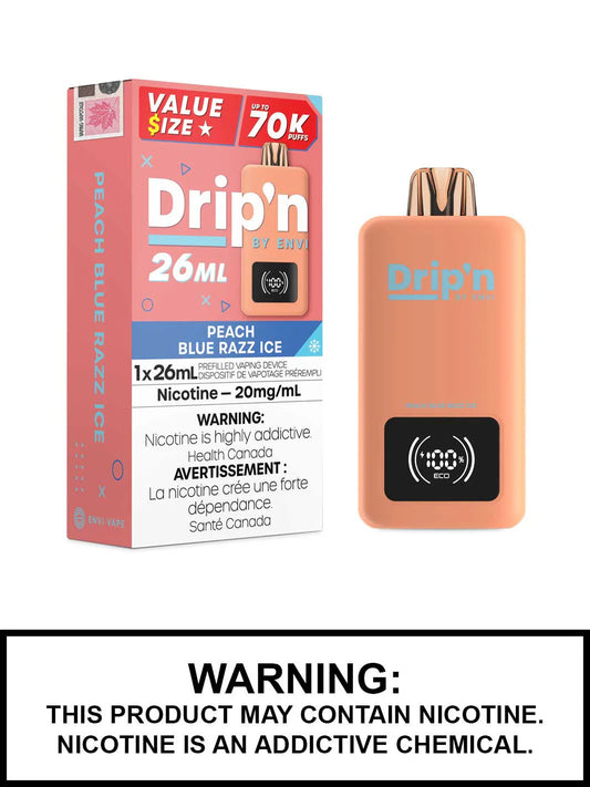 Dripn 70k Peach Blue Razz Ice*