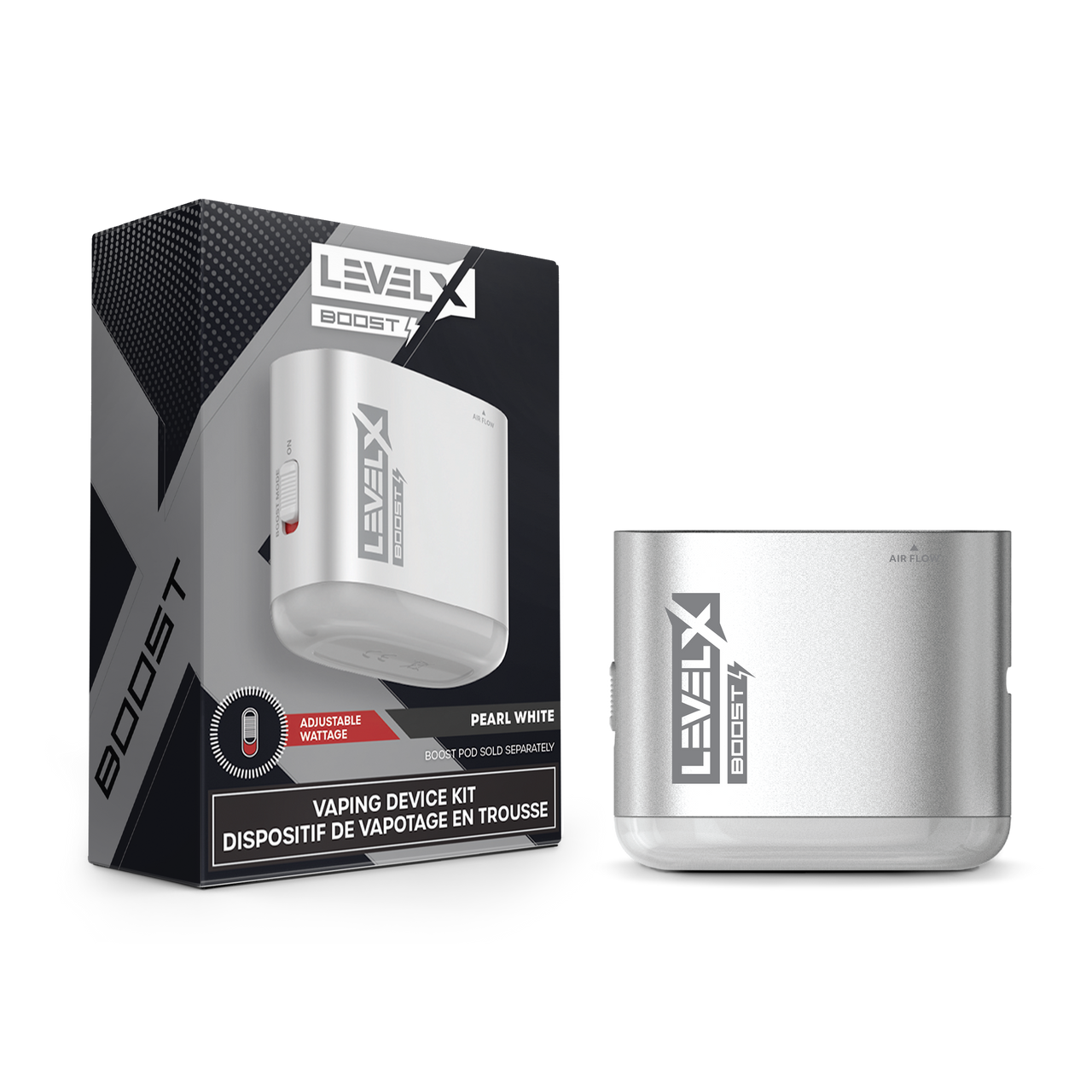 Level x boost battery pearl white
