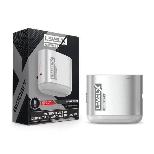Level x boost battery pearl white
