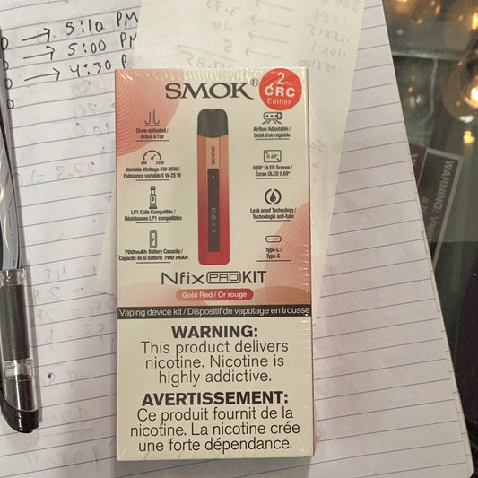 Smok nfix pro kit gold red