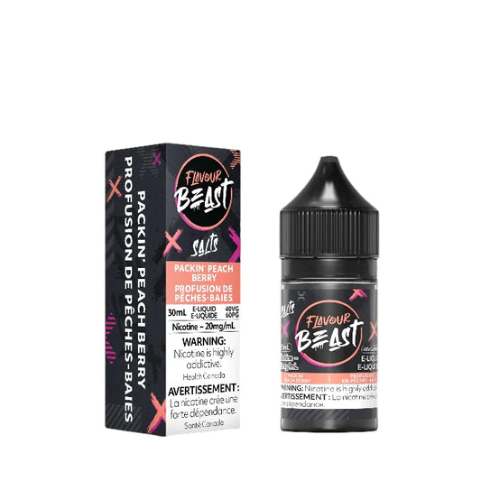 Flavour Beast E-Liquid Packin’ Peach Berry 20mg/30mL*