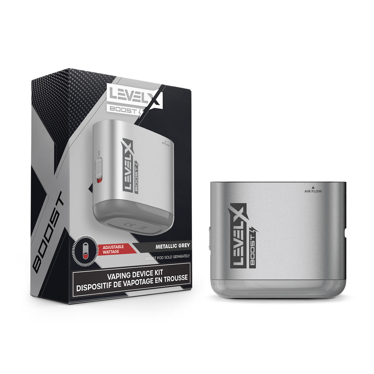 Level x boost battery Metallic Grey