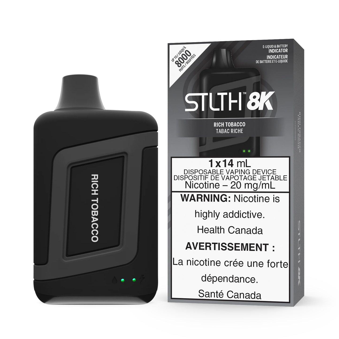 STLTH 8K Rich Tobacco