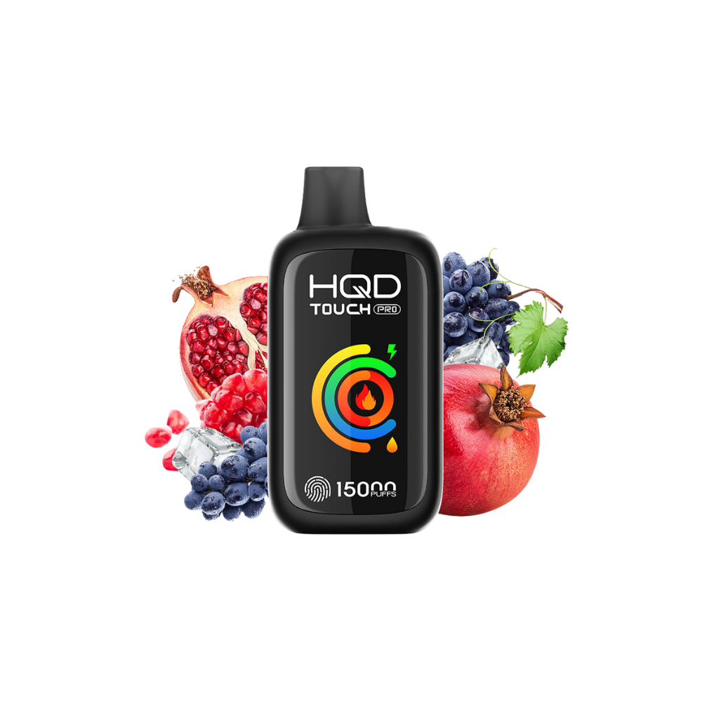 HQD touch pro 15k grape pomegranate ice
