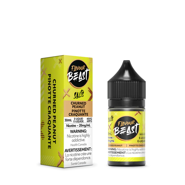 Flavour Beast E-Liquid Churned Peanut 20mg/30mL *