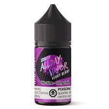 Allday Vapor salt Nic verry berri 10mg/30ml