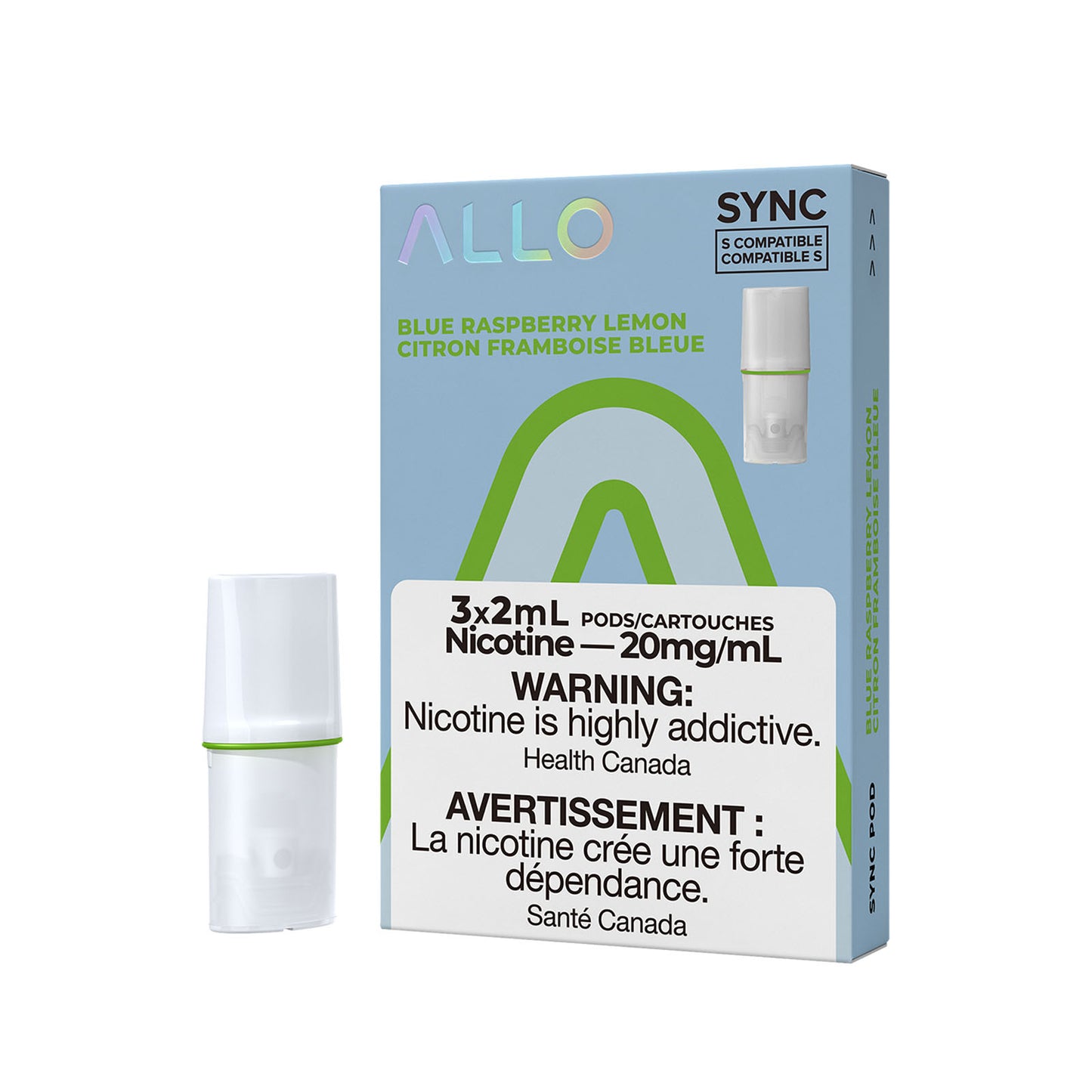 Allo Sync 3pods Blue Raspberry Lemon (Provincial)