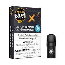 Flavour Beast 3pods Mad Mango Peach (provincial)