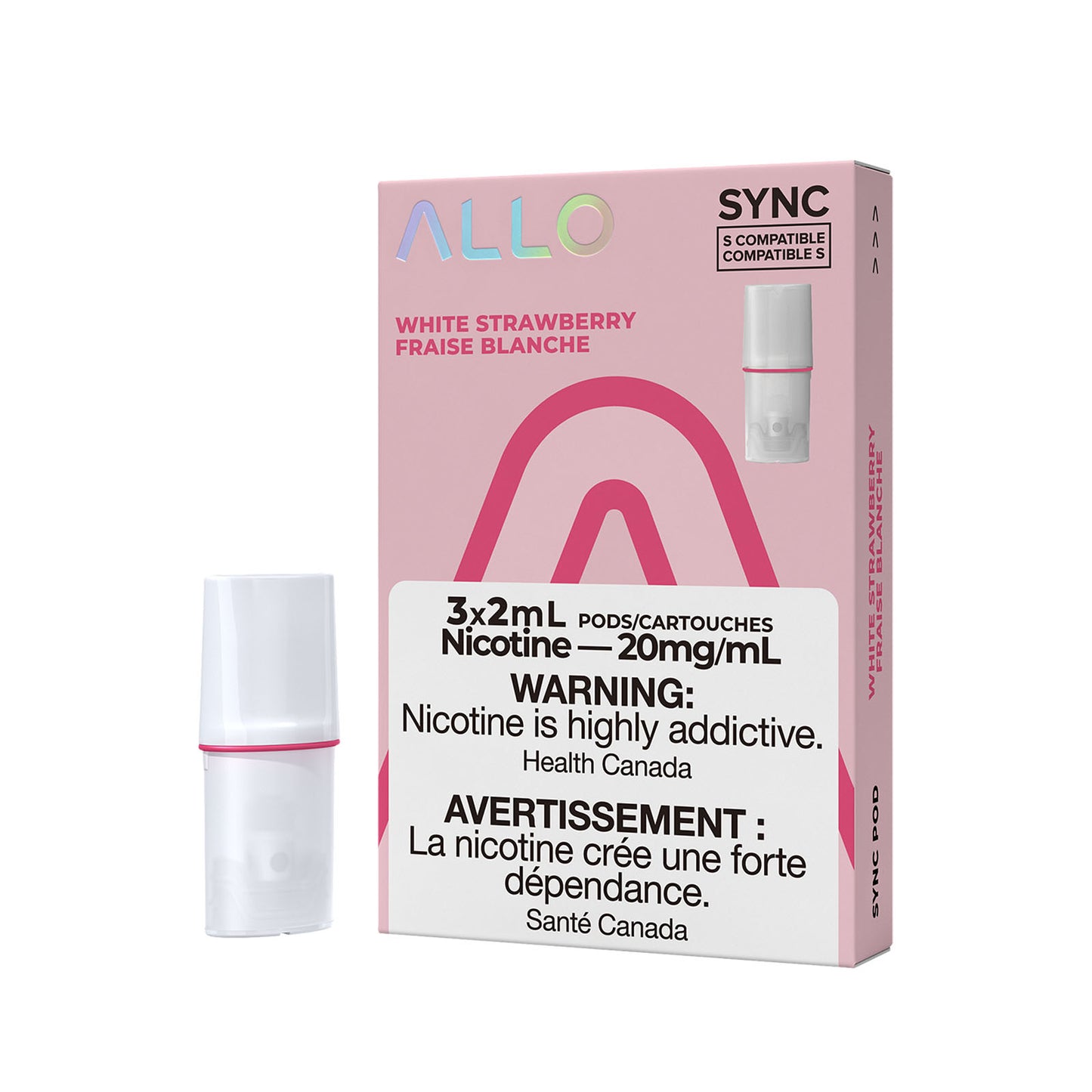 Allo Sync 3pods White Strawberry (Provincial)